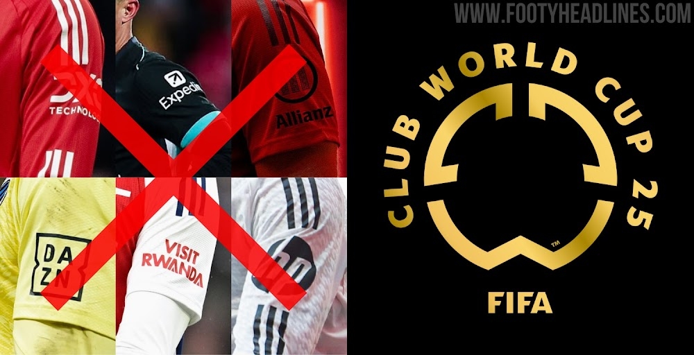  FIFA不允許世俱杯球隊(duì)有袖標(biāo)贊助，需貼上世俱杯徽標(biāo)