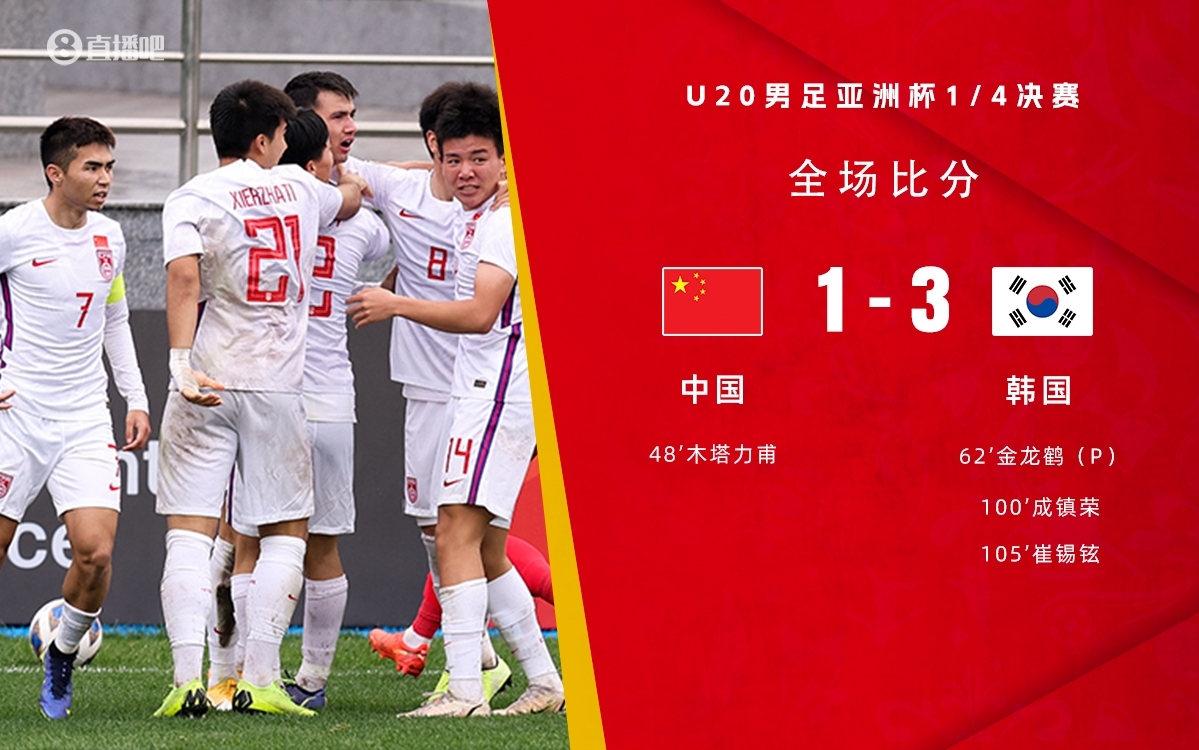 復(fù)仇！U22國(guó)足絕殺復(fù)仇韓國(guó)，2年前U20亞洲杯加時(shí)憾負(fù)無緣世青賽