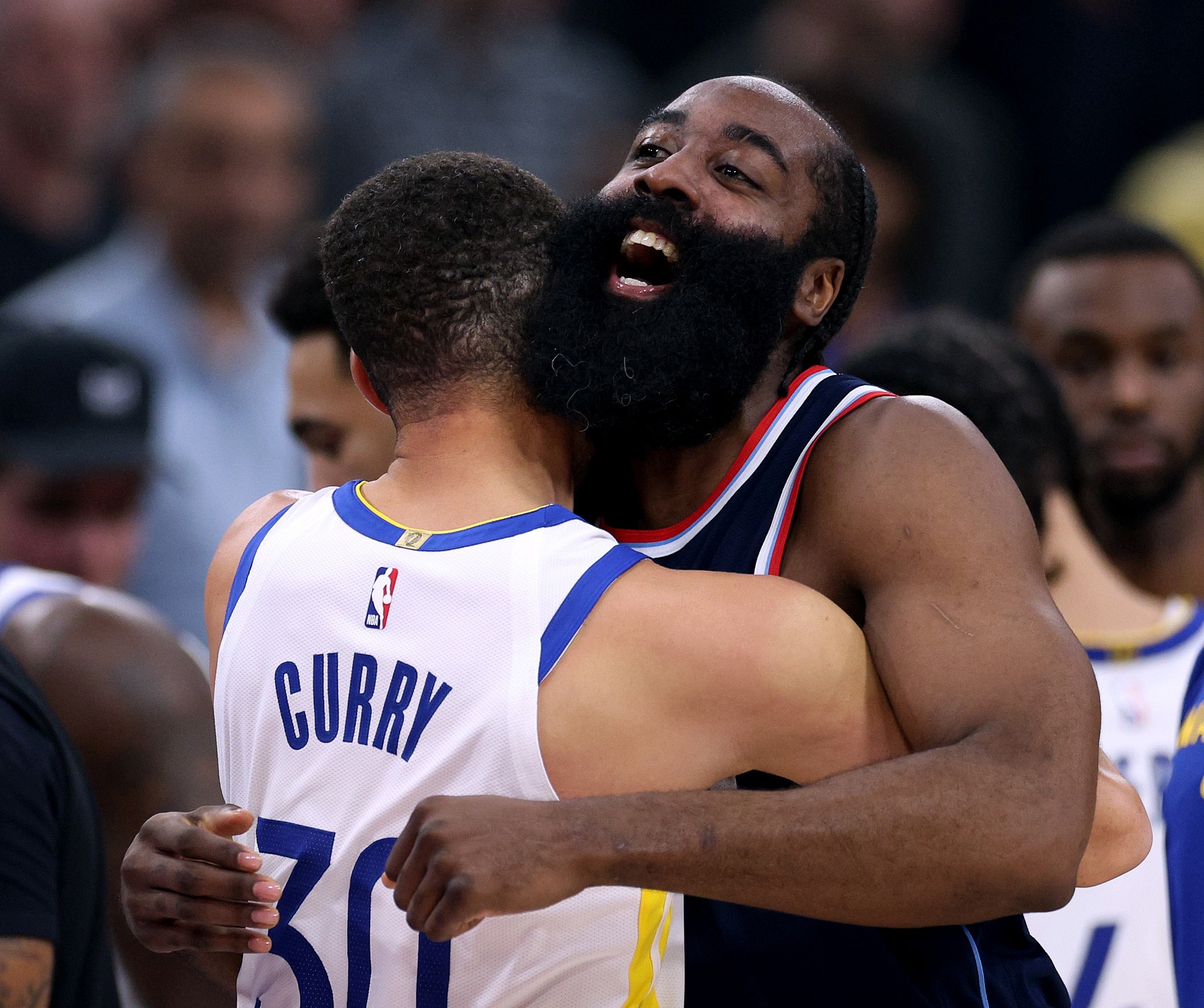  諸神黃昏！庫里哈登先后50+ NBA歷史首次兩名35歲以上球員轟50+！